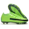 2021 Hombres Phantom GT Elite FG Fútbol Zapatos de fútbol Rawdacious Skepta Impulse Pack 3D Scorpion Black Boys Boots Cleats Tamaño 39-45