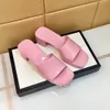 Summer Rubber Women Slide Sandal Slippers 5cm Chunky Heel TPU Material 9 Colors Retro Dyker upp som ￥terkallar 90 -talets stil