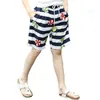 Pojkar tryckta strand Snabbtorkning Badkläder Baddräkt Swim Trunks Beachwear Sportbräda Shorts Plus Size 210417