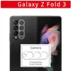 50 pçs / saco Filmes de tela de vidro temperado para Samsung Galaxy Z Fold3 / Galaxy Z Filp3 Telefone Filme de Protetor de Lente de Câmera