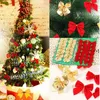 NEWBow Tie Per La Decorazione Dell'albero Di Natale 12 pz/lotto Ciondolo Di Natale Decorazione Dell'albero Bagattelle Moda Capodanno Forniture LLB9802
