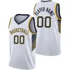 Maglie da basket personalizzate IND da uomo Crea le tue magliette sportive in jersey Nome della squadra personalizzato e numero cucito