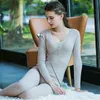 Autumn Winter Cotton Sexy Thermal Underwear Sets for Women Warm Long Johns Body Shaper Sleepwear Slim Intimate Pajamas Suit 210831