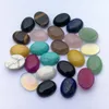 Natural crystal Semi-precious stone 15x20mm Opal Rose Quartz turquoise patch face for natural stone necklace ring earrrings jewelry making