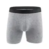 Unterhosen 4 teile/los Lange Bein Boxer Shorts Unterwäsche Für Männer Baumwolle Männer Höschen Marke Under Boxershorts Sexy Homme