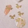 Nail Art Kits Rhinestones Bow-tie Heart Bear Manicure Alloy 3D Craft Ornaments For DIY Crafts