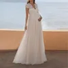 robe courte formelle blanche