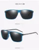 Femme d'été Roundlazle Color Cycling Sunglasses Man Fashion Outdoor Wind Eye Protector Sports Cycl Ing Polarisé grand cadre M8376834