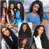 13x6 HD Water Wave Lace Frontal Wig Remy Indian Hair 12-30 Inch Curly Human Hair