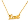 18k giallo gf oro antico symbol symbol amore a ciondolo donna donna femminile collana casse regalo mamma