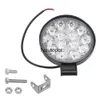 Faisceau rond de tache de barre lumineuse de LED conduisant le travail 42W lumineux superbe pour le tracteur 4x4 de camion Off Road