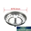 Double-Layer Stainless Steel Kitchen Sink Strainer Waste Plug