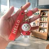 Epoxy Dos Desenhos Animados Dos Desenhos Animados Chaveiro Chaveiro Criativo Patinho Personalidade Bonito Keyring Carro Bolsas De Carro Pingente Melhor Presente De Aniversário Acessório G1019