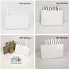 DIY Photo Frame Sublimation Blank Board Heat Transfer MDF Wooden Photos Frames to Record Family Affection Holiday Gift