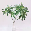 75cm Artificial Plantas Tropicais Falso Coconut Tree Grande Palmeira Plantas De Seda De Folhas Falso Bambu Para Decoração De Jardim Home 211104