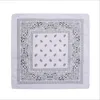 Party Decoration cashew square towel with gradient hip hop magic headband polyester BANDANA printed handkerchief JJA134