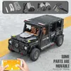 Mold King Moc High-Tech Suv G500 Wagon Off-Road Model Building Blocks Cegły Dzieci Zabawki Edukacyjne Prezenty Urodzinowe X0902