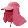 mens sun hat with neck flap