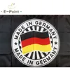 Made in Germany Schild-Flagge, 3 x 5 Fuß (90 cm x 150 cm), Polyester-Flagge, Banner-Dekoration für Zuhause