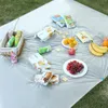 Wegwerp Picknick Mat Vochtbestendig Niet-geweven stof Materiaal Outdoor Draagbare Camping Placemat Strand Gazon Pads