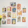 Autocollants muraux avec figurine abstraite Matisse, toile d'art, peinture, affiches et imprimés nordiques, images Vintage pour décor de salon