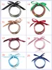 Bracelet Sell 5Pcs All Weather Bangles Filled Sile Bowknot Jelly Summer H5B02 Charm Bracelets Pe0Fi