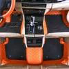 カスタムフィットカーフロアマットカーペット固有の防水レザーエコに優しい材料のための膨大な車モデルとダブルレイヤーを作成するA02197Q