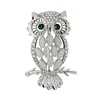 Broche hibou classique, Corsage, broches en cristal, bijoux pour femmes, pull, chapeaux, décoration