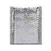 50 Uds., nuevo sobre de burbujas, película de aluminio láser, bolsas de envío impresas con bolsa de embalaje exprés de burbujas, 15x18cm