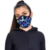 Digital Utskrift Dekorativ Tvättmedel Andningsskydd Mask Masker UV Unisex Mask 18 Färger för Choosea45 A55