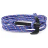 Charm Bracelets Classic Black Ax Bracelet For Man Jewelry Accessories Handmade Paracord Umbrella Rope Women Gift Pulseira SL126