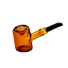 Thick Pyrex Oil Burner Pipes Thick labs Smoking Hand spoon Pipe Tobacco Dry Herb For water Bong Glass Bubbler