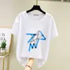 Plus size Harajuku Letter Print T Shirt Summer O-Neck Punk TShirt Casual Short Sleeve Streetwear Women Tops Tee Shirt 210604