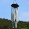 Obiekty dekoracyjne Figurki Wind Chimes Outdoor Duży Głęboki Ton Wiszące Ornament Ogród Home Mobiles Wiskowym USJ99