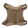 Vestes de chasse Harnais de chien tactique militaire K9 Gilet d'animaux de compagnie Formation pour les accessoires de vêtements de grande taille moyenne