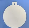 2021 new Blank White Sublimation Pendant Heat Thermal Transfer Printing Ornament DIY Customized Home Decor