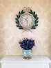 Horloges murales européenne silencieuse créative horloge salon minimaliste moderne Simple maison ménage or décor Reloj Pared G5B