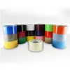 1 Roll 6CMX90M Kleurrijke Transparante Tape Papier Box Afdichting Tape Courier Verpakking Tape 19 Kleuren