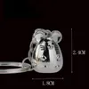 Keychains Chunky Rat Mouse Keychain Fashion Trinket Animal Car Keyfob Bag Pendant Key Chain Holder Keyring For Women Gift