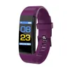 115Plus Bransoletka Tętno -tętno Smart Band Fitness Tracker Smartband Breyband for Fitbits Watch Streands1608038