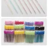 Makeup Brushes 50PCSBag Eyebrow Mascara Wand Eyelash Spoolie Brush Disposable Lash Wands Extension Diamond Handle1190779