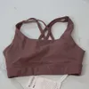 Yoga Suit Align Energy Bra Women039S stötsäkra Cross Sling Sports Underwear Fitns6438481