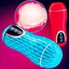 Male Masturbation Cup Soft Tight Realistic Vagina Masturbator Silicone Oral Anal Mouth Masterbater Sex Toys for Men 2110133690410