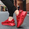 Men Women Running Shoes Couples Fashion Breathable Shock absorption Sneakers Outdoor Sports Tennis Gym SOSO Shoes 211014