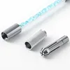 Manual Double Crystal Acrylic Tattoo Pen Microblading Permanent Makeup Eyebrow Tools 2 Usage For Flat or Round Needles free DHL