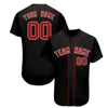 Custom Man Baseball Jersey brodé Equipe cousue logo n'importe quel nom Numéro Taille uniforme S-3XL 012
