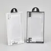 インナートレイが付いている白い黒の透明なプラスチック製のポリ塩化ビニールの包装箱13 11 Pro XS MAX 8 S20 S10 S9電話ケース