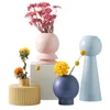 Creativ Nordic Ceramic Vases Table Decors Art Flower Arrangement Living Room Homehold