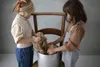 Maglioni per bambini Soor Ploom Marca Vintage Ragazza Cappotti lavorati a maglia Gilet Autunno Inverno Cardigan per bambini Capispalla in cotone Abbigliamento per bambini 211201