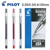 10pcs PILOT PILOT HI-TEC-C GEL GEL BLLH-20C3 BLLH-20C4 BLLH-20C5 0.3 0.4 0.5 0.25 mm Bureau et étudiant Écriture 210330